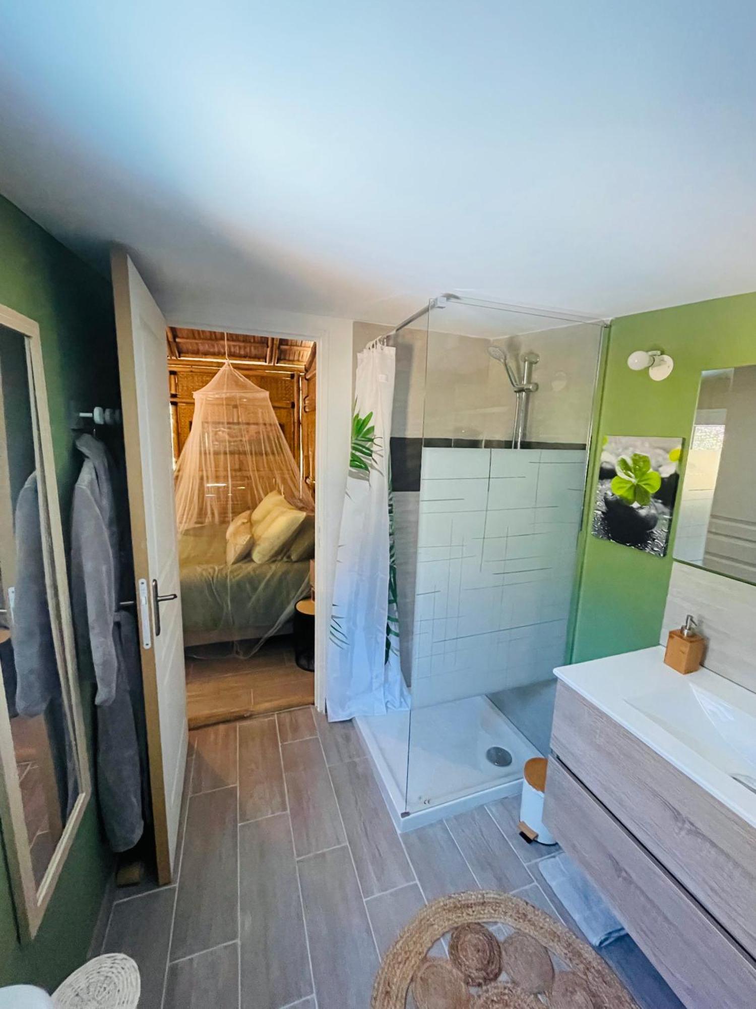 Suite Bambou Bien-Etre A Bali - Le Soleil Des Cevennes Saint-Jean-du-Gard Zewnętrze zdjęcie