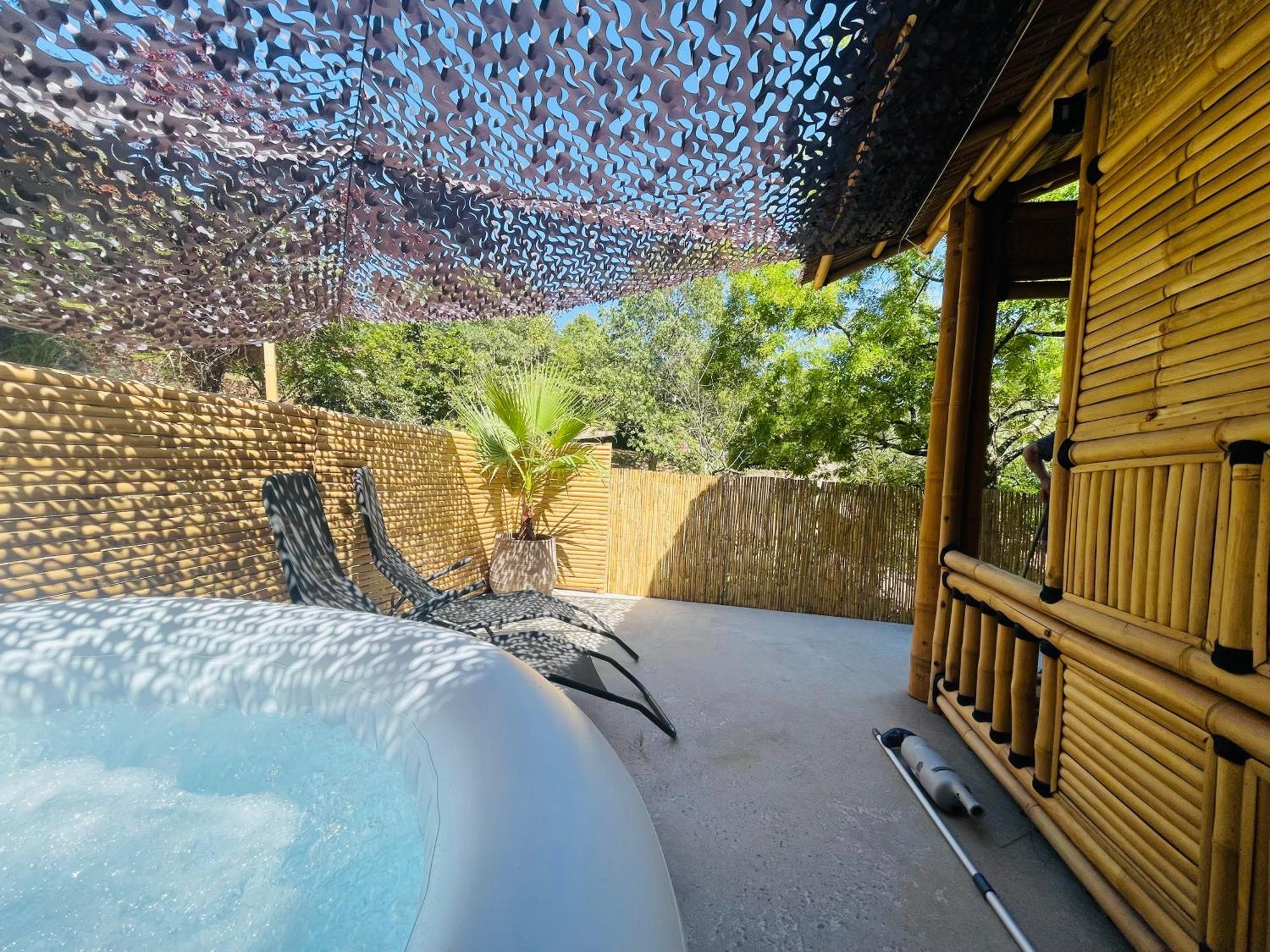Suite Bambou Bien-Etre A Bali - Le Soleil Des Cevennes Saint-Jean-du-Gard Zewnętrze zdjęcie
